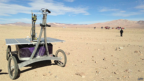 Nasa testa robô Zoe no deserto do Atacama (AFP/Getty)