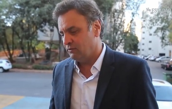 aécio neves bêbado vídeo estadão