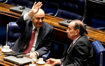 aloysio nunes e josé serra