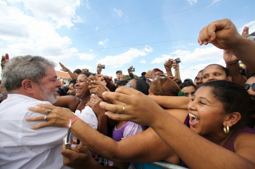 Presidente Lula durante cerimônia de entrega de ampliação das instalações do IFPI no Piauí. Teresina, 14 de outubro de 2010.