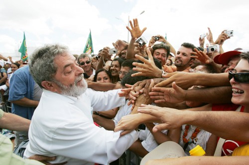 Presidente Lula participa da inauguração de usina de biodiesel em Iraquara. Bahia, 10 de fevereiro de 2007.