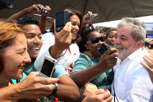 Presidente Lula na cerimônia de inauguração de unidades habitacionais do Programa Minha Casa, Minha Vida no Residencial Casas do